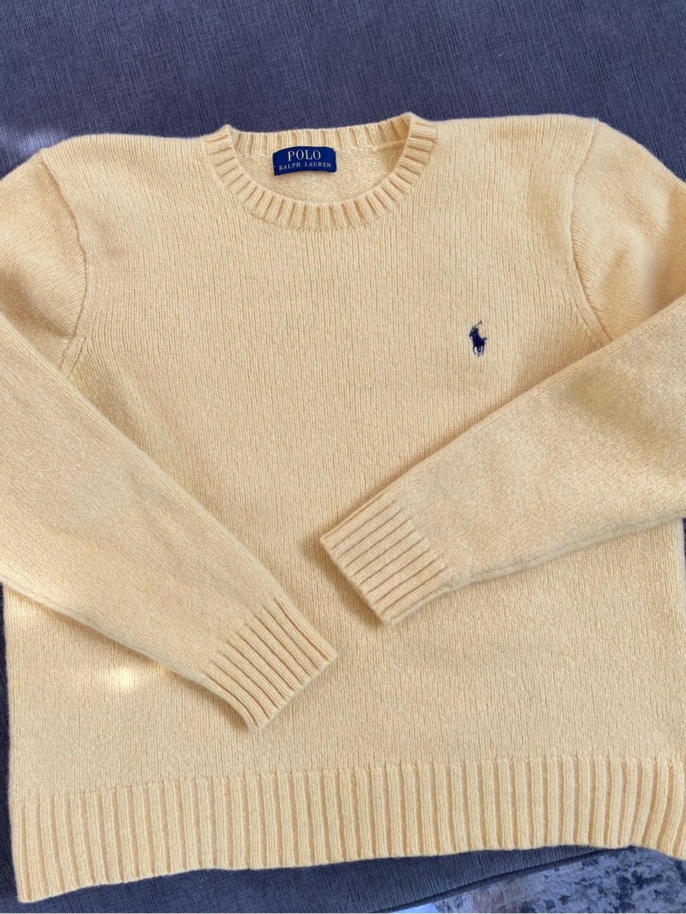 Polo Ralph Lauren wool/ angora blend crewneck sweater